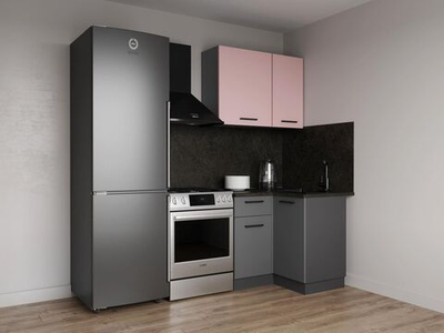 Кухонный гарнитур угловой Роза 1000х1000 (38мм)