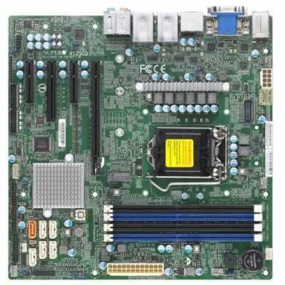 Материнская плата SuperMicro MBD-X12SCQ-B