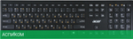 Клавиатура Acer OKR010 черный (ZL.KBDEE.003)