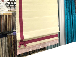 Римская штора День-Ночь из тканей Megara 6699 col 4 и 20 и El Desing 16881 col 14870