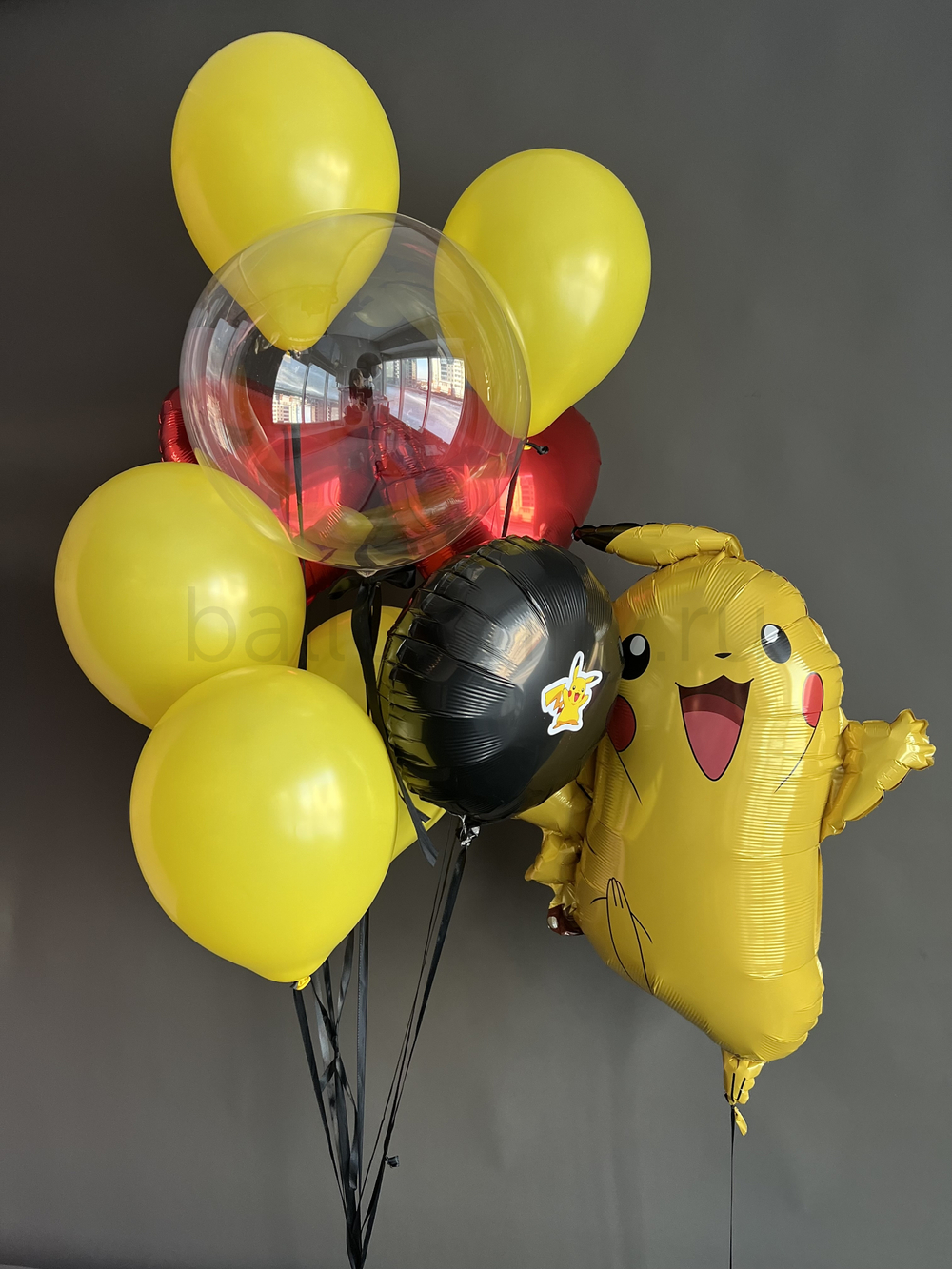 Набор шаров "Пикачу" Дизайн № 2