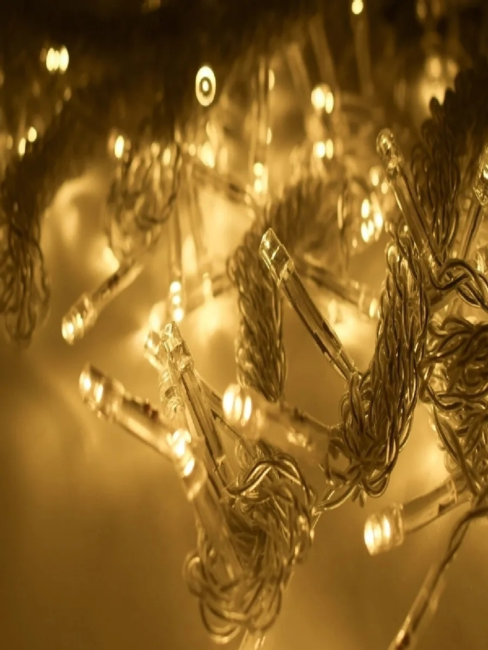 Гирлянда новогодняя штора 3x3/занавес/светодиодная/на окно/дождик