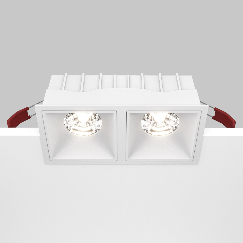 Встраиваемый светодиодный светильник Maytoni Alfa LED DL043-02-15W4K-D-SQ-W