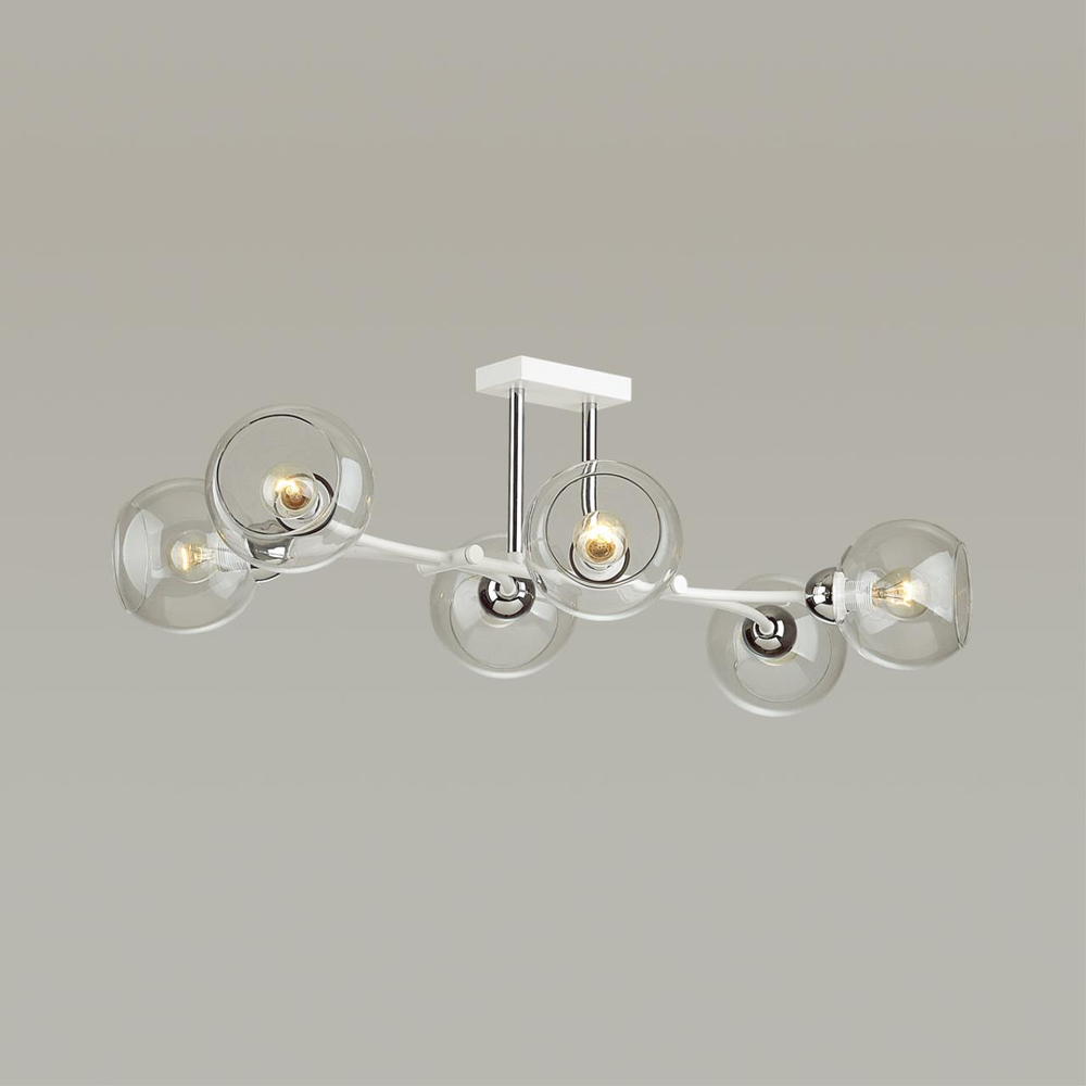 4517/6C LN Люстра E14 6*40Вт 220В IP20 MODERNI