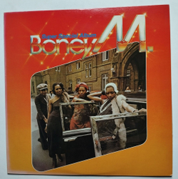 Винтажная виниловая пластинка LP Boney M. Best Rasputin, Voodoonight, Dancing In The Streets (Super Special Album) (Japan 1979) (No Obi)