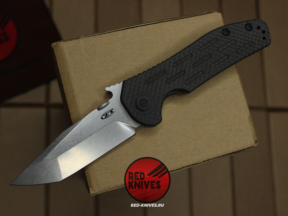 Нож Zero Tolerance 0620 Emerson Tanto A+++ - рукоять чистый карбон RK/507