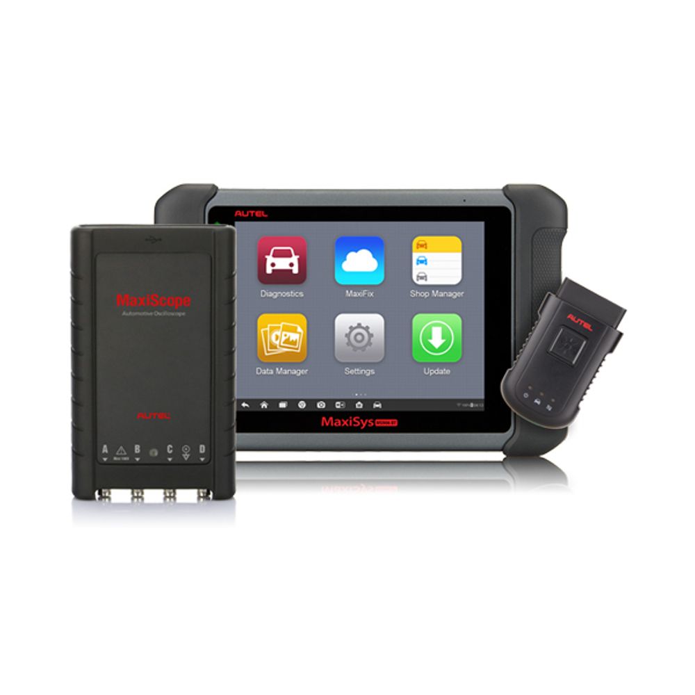 AUTEL (MS906BT PRO) Мультимарочный сканер MaxiSys, с MaxiScope MP408