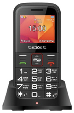Мобильный телефон teXet TM-B418 красный