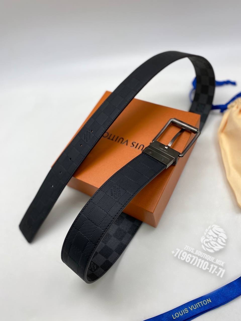 Ремень двухсторонний Louis Vuitton