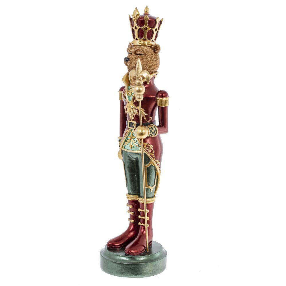 GAEM Фигурка декоративная "Солдатик-медведь", L10,5 W10,5 H41 см