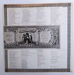 Nazareth Rampant (Japan 1974)