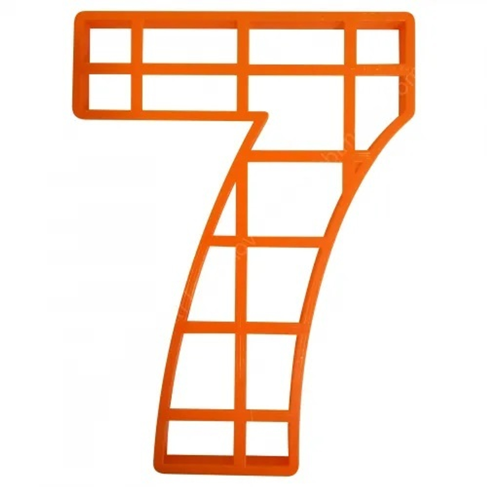 Форма для торта "Цифра 7", 25 см, 1 шт.