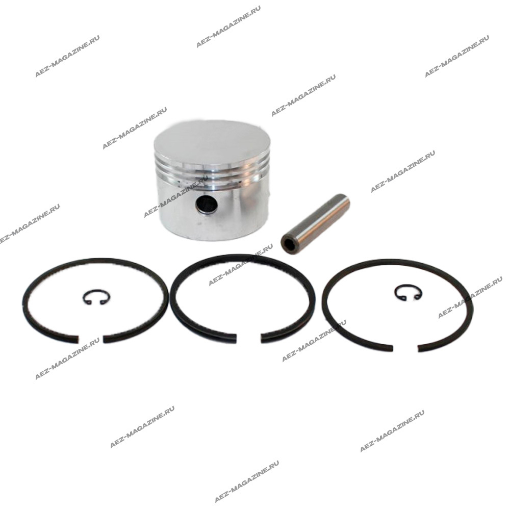 Поршень компрессора в сборе D-70мм, H-49,5мм (с поршневыми кольцами и пальцем)