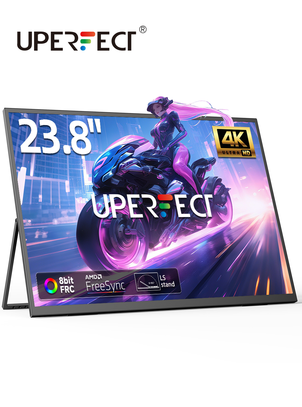 23.8" Портативный игровой монитор UPERFECT Umax24 4K 3840x2160, 60 Гц, IPS