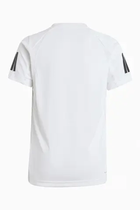 Футболка adidas Club Tennis Climacool 3-Stripes Junior - белый