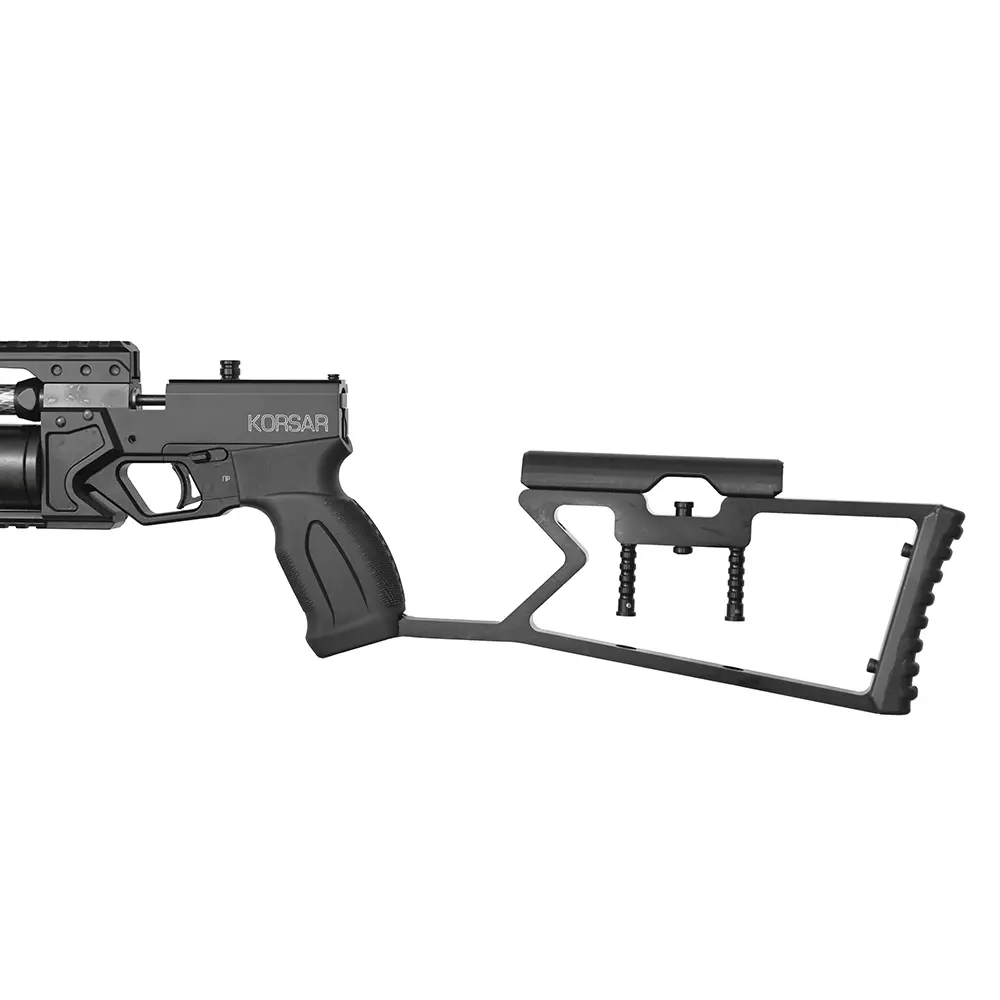 Винтовка пневматическая Krugergun PCP Корсар прямоток, 400 мм, cal 5.5, Black