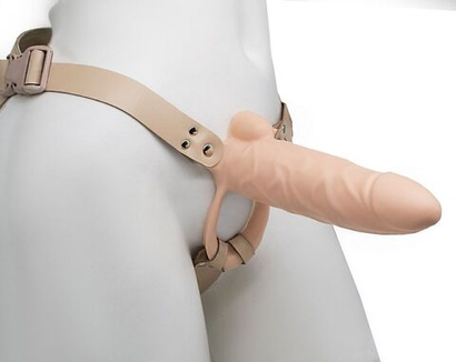 Фаллопротез MEN STYLE LOVETOY с анальным стимулятором