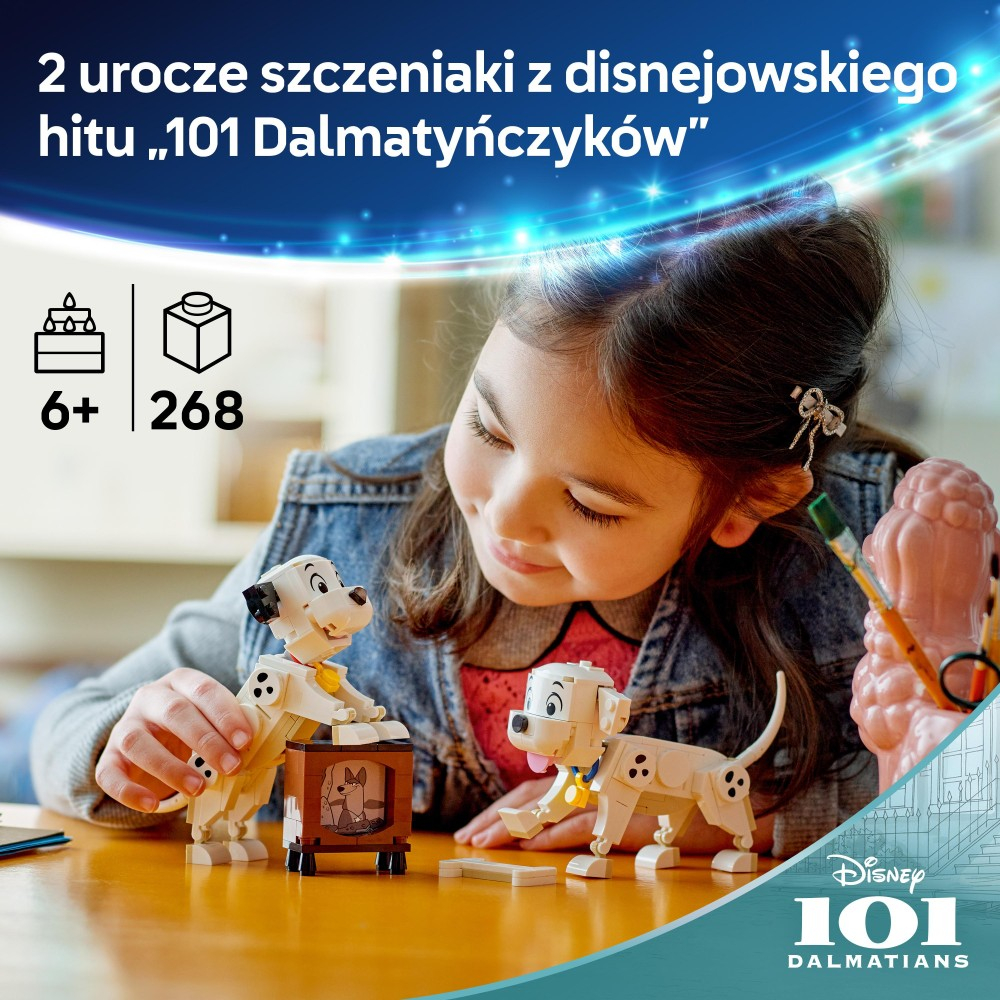 Конструктор LEGO Disney Classic 43271 101 далматинец Щенки Счастливчик и Пенни — фото 13