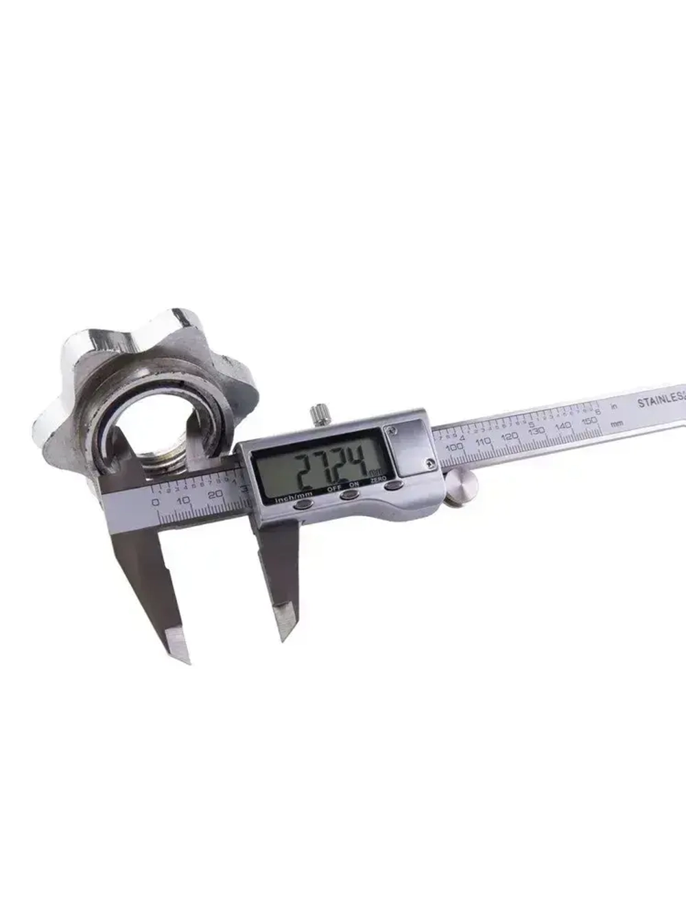 Штангенциркуль электронный металлический цифровой с глубиномером до 150 мм.