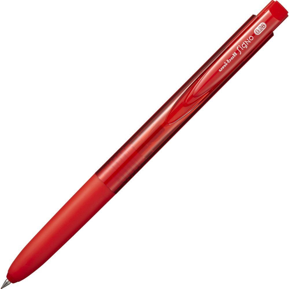 Гелевая ручка Uni-ball Signo RT1 0.28 красная купить с доставкой по Мск, СПб и России