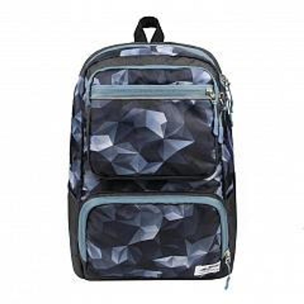 Рюкзак школьный Рамон "Кристалл" 41*28*19 см. 1 отд., 3 кармана, боковые карманы, анатом. вкладки (L