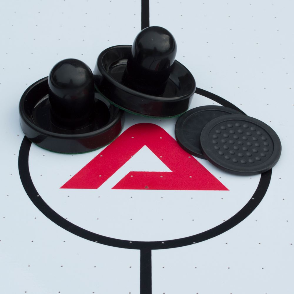 Аэрохоккей "ATOM" 7 ф (213,4 х 122 х 81,3 см, черный)