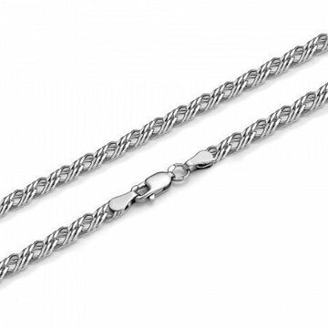 Цепочка Тройной ромб 4 мм