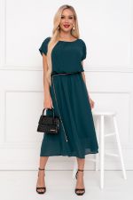 Платье Стелла (изумруд) Р11-1169/3 Nikol (Акция)