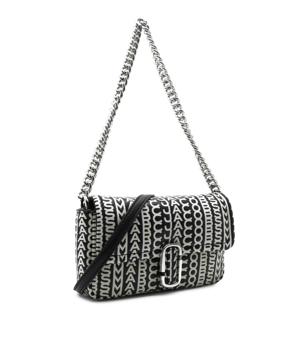 Кожаная сумка-мессенджер THE MONOGRAM J MARC MINI Marc Jacobs - черный(H965L03FA22)