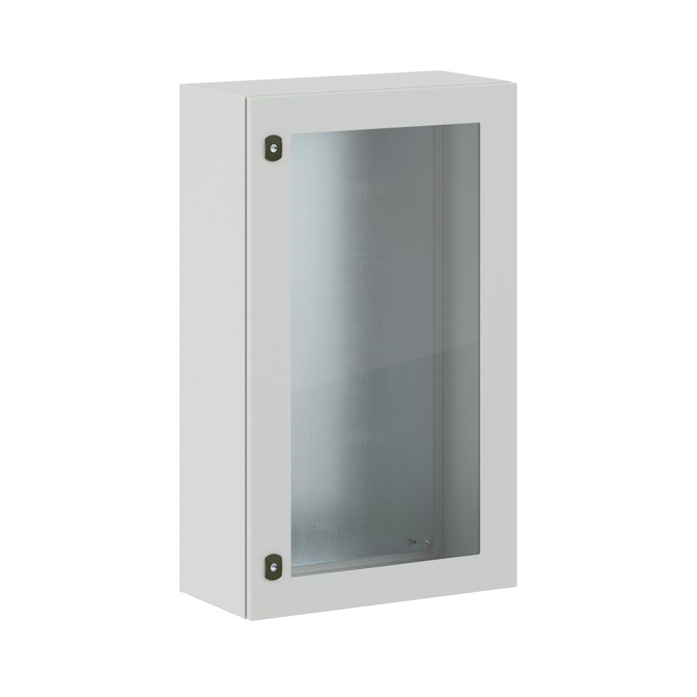 Корпус навесной уличный ST Outdoor с М/П с прозрачной дверью ВxШxГ 1000x600x300 мм, IP66