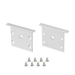 Заглушка LINIA45-F-TRAY с отверстием (Arlight, Алюминий) 062740