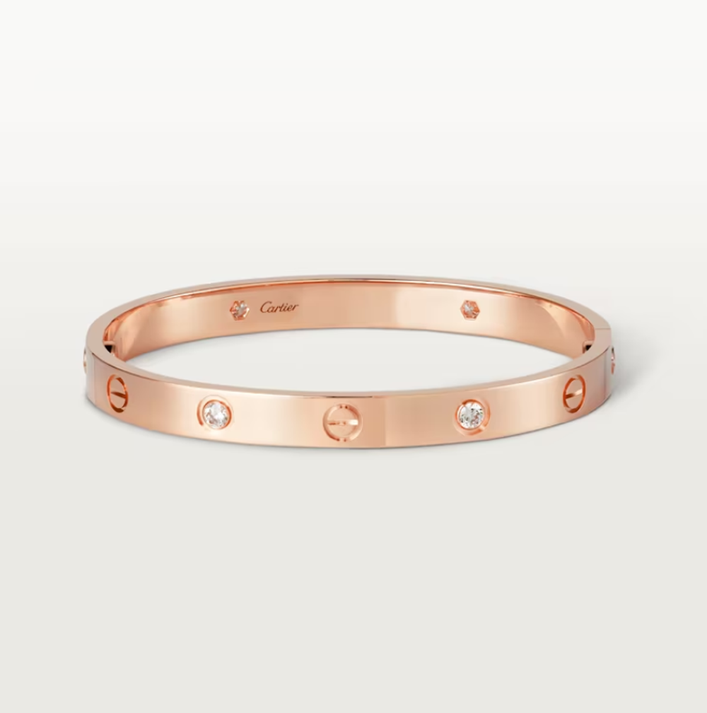 LOVE BRACELET, 4 DIAMONDS 23