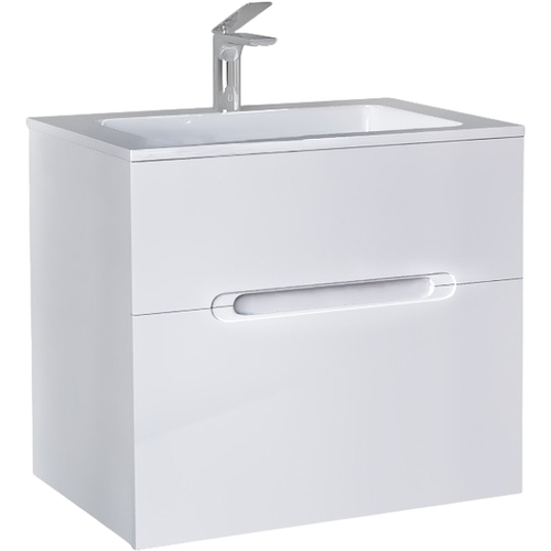 Тумба с раковиной Jorno Modul 65 см Mоl.01.62/P/W белая