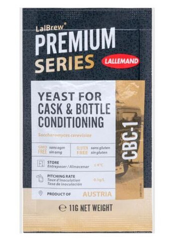 Пивные дрожжи Lallemand "Cask & Bottle Conditioning Yeast CBC-1", 11 г