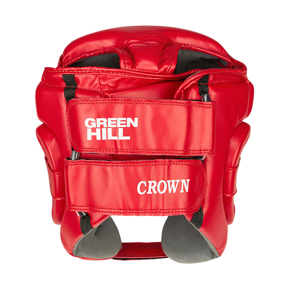 HGC-10685RU Шлем CROWN красный