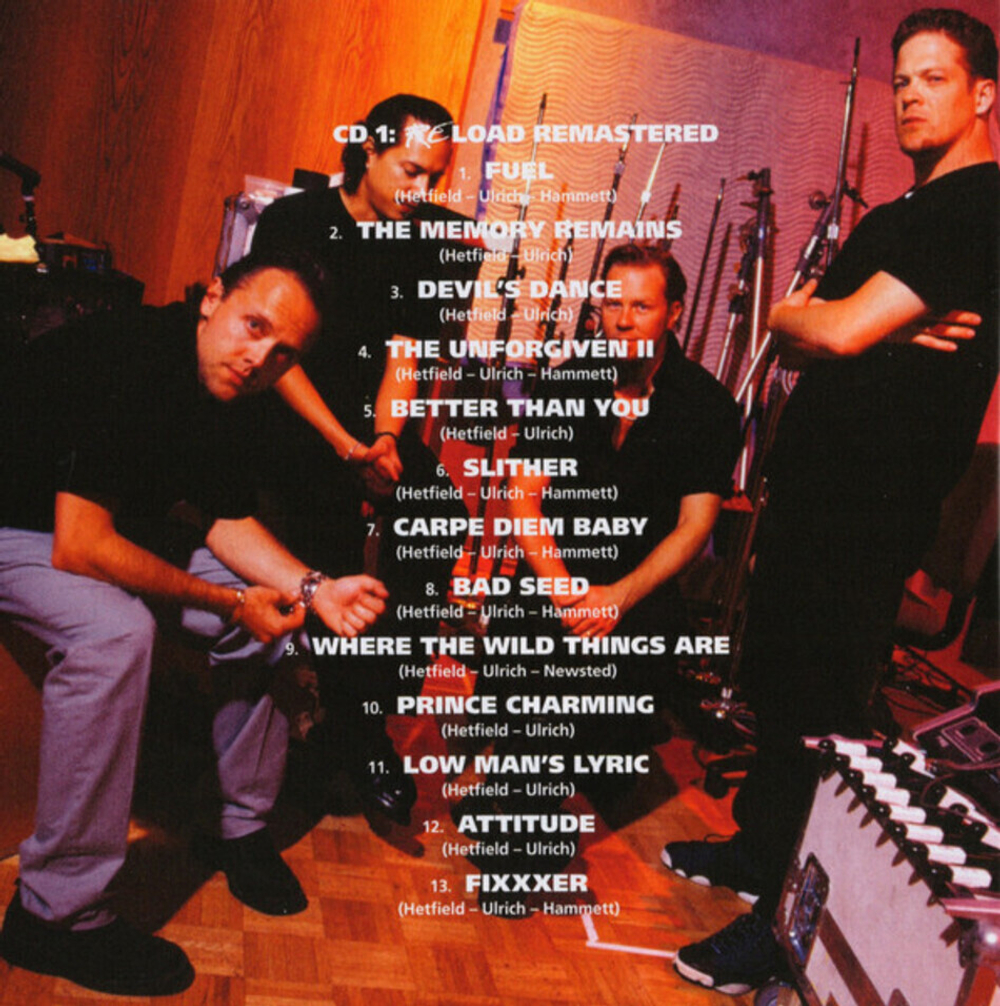 Metallica / Reload (Deluxe Edition)(3CD)