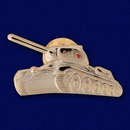 Значок мет. Танк  "На Берлин"