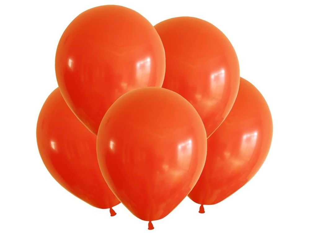 Шар 12&quot; Оранжевый пастель/ Orange шаринг