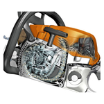 Бензопила Stihl MS 661 (63см; 3/8 1,6мм 84зв)