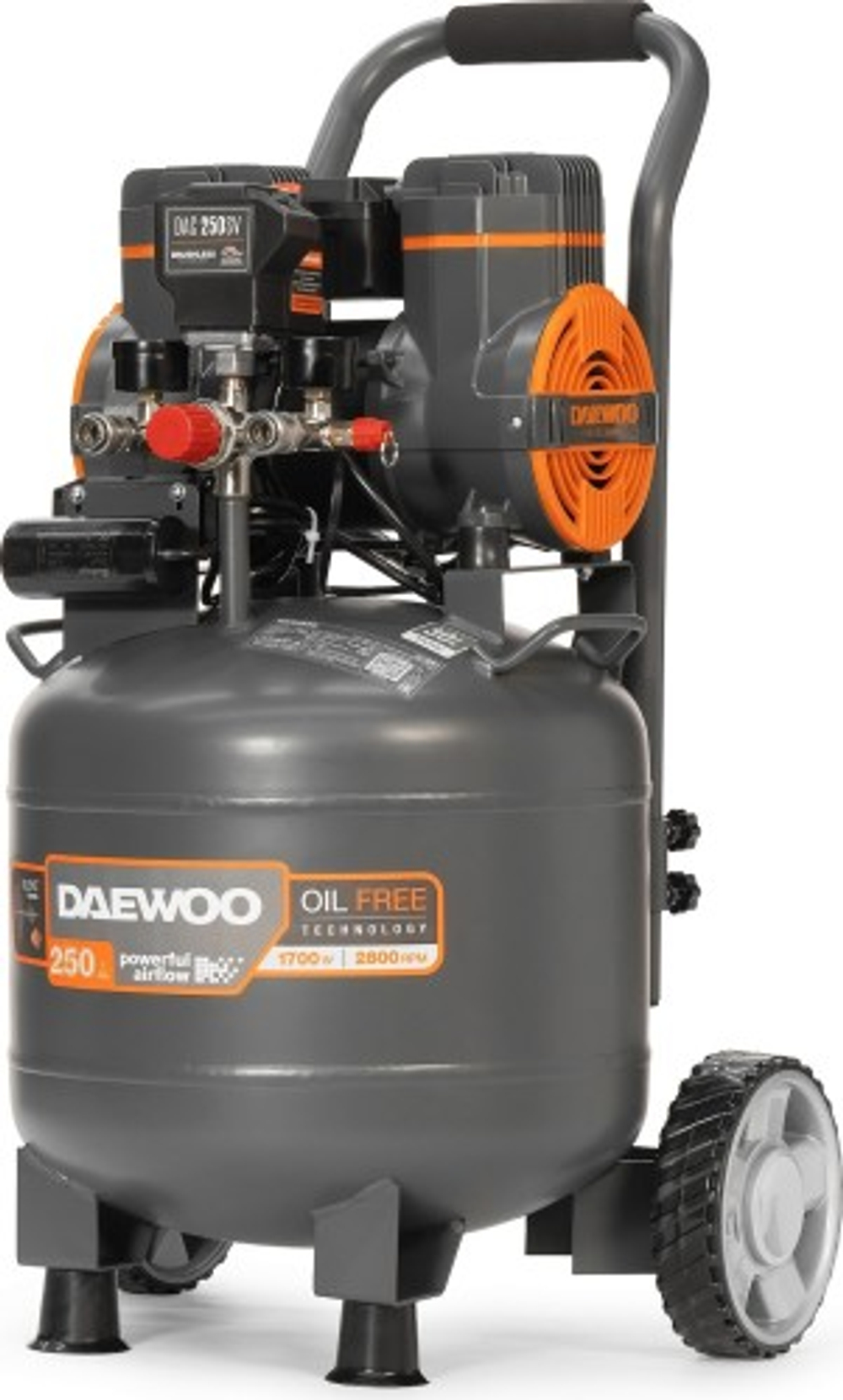 Компрессор поршневой безмасляный DAEWOO DAC 250SV