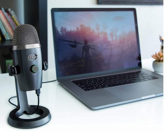 Микрофон Студийный Blue Yeti Nano Shadow Grey