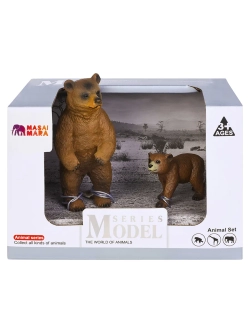 МИР ДИКИХ ЖИВОТНЫХ Семья бурых медведей