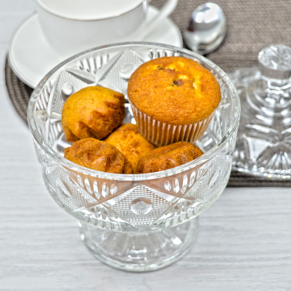 Ваза стеклянная с крышкой 26976