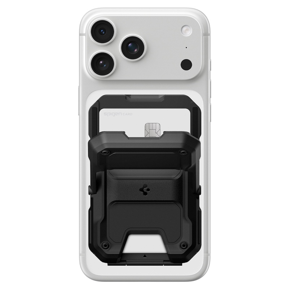 Картхолдер на 5 карт Spigen Tough Armor Pro Wallet Magsafe, black