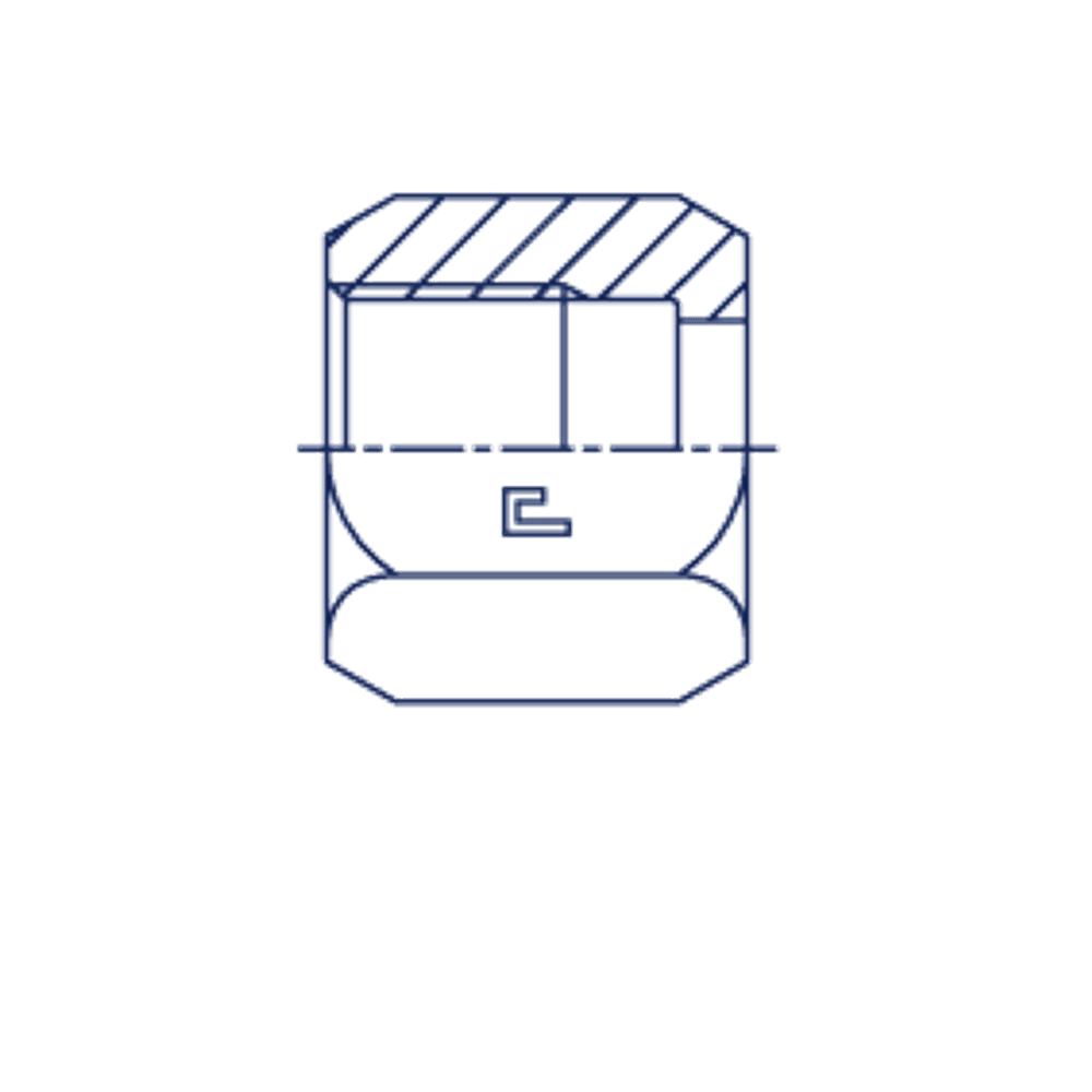 Гайка N JIC 1/2