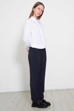 Брюки женские 04Ла, Тёмно тёмно син #70ТТСи0204Ла