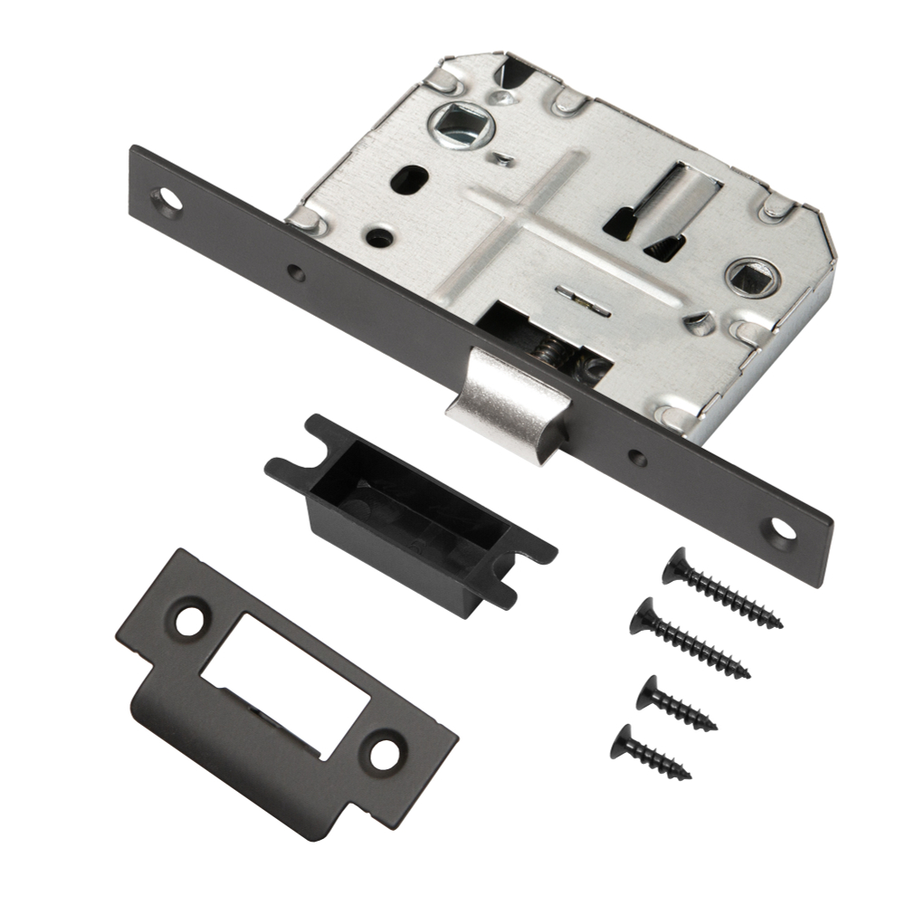 Защелка врезная METLM72-50 BL черный