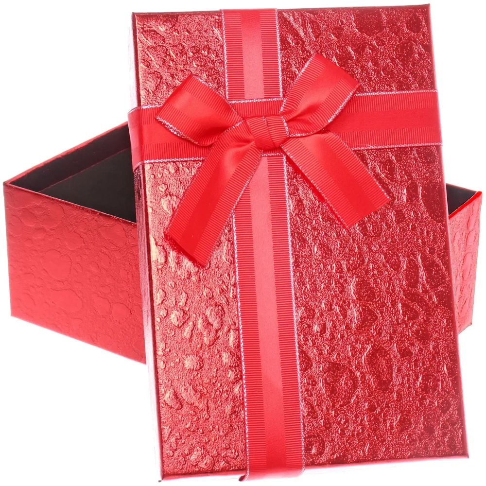 Коробка подарочная «Изысканность» 21*14*8 см, Красный