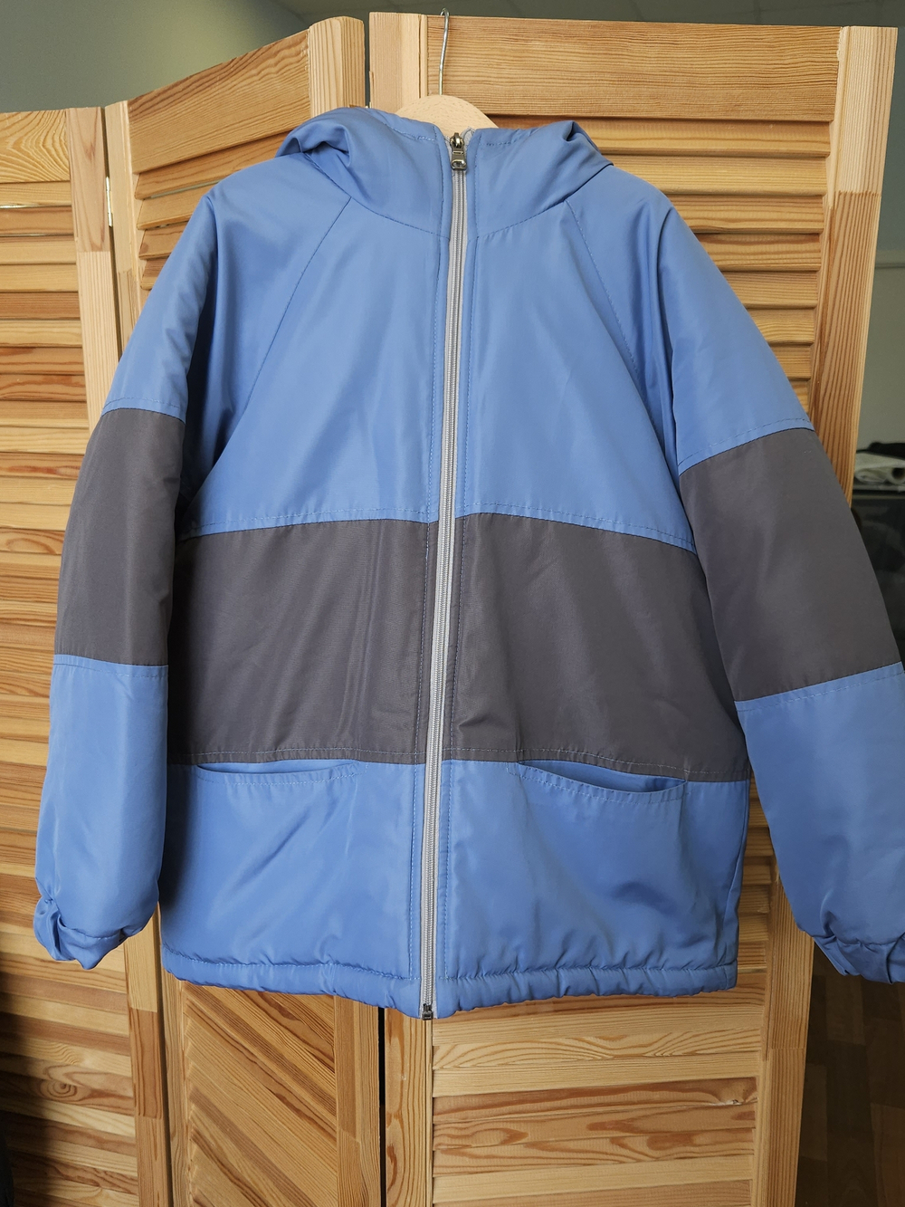 Двусторонний зимний бомбер unisex