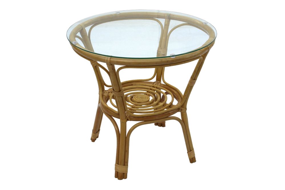 Набор мебели Garden Story Багамы (диван+2кресла+стол (2 уп.), каркас медовый, подушки бежевые)